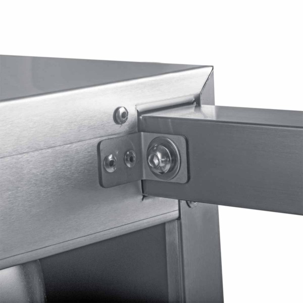 EASYLINE Handwasch-Ausgusskombination inkl. Mischbatterie  (B/T/H): 400x400x250 mm – Bild 4