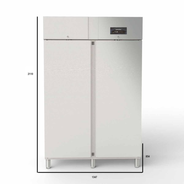 TOPLINE Tiefkühlschrank 1400 / 2-türig