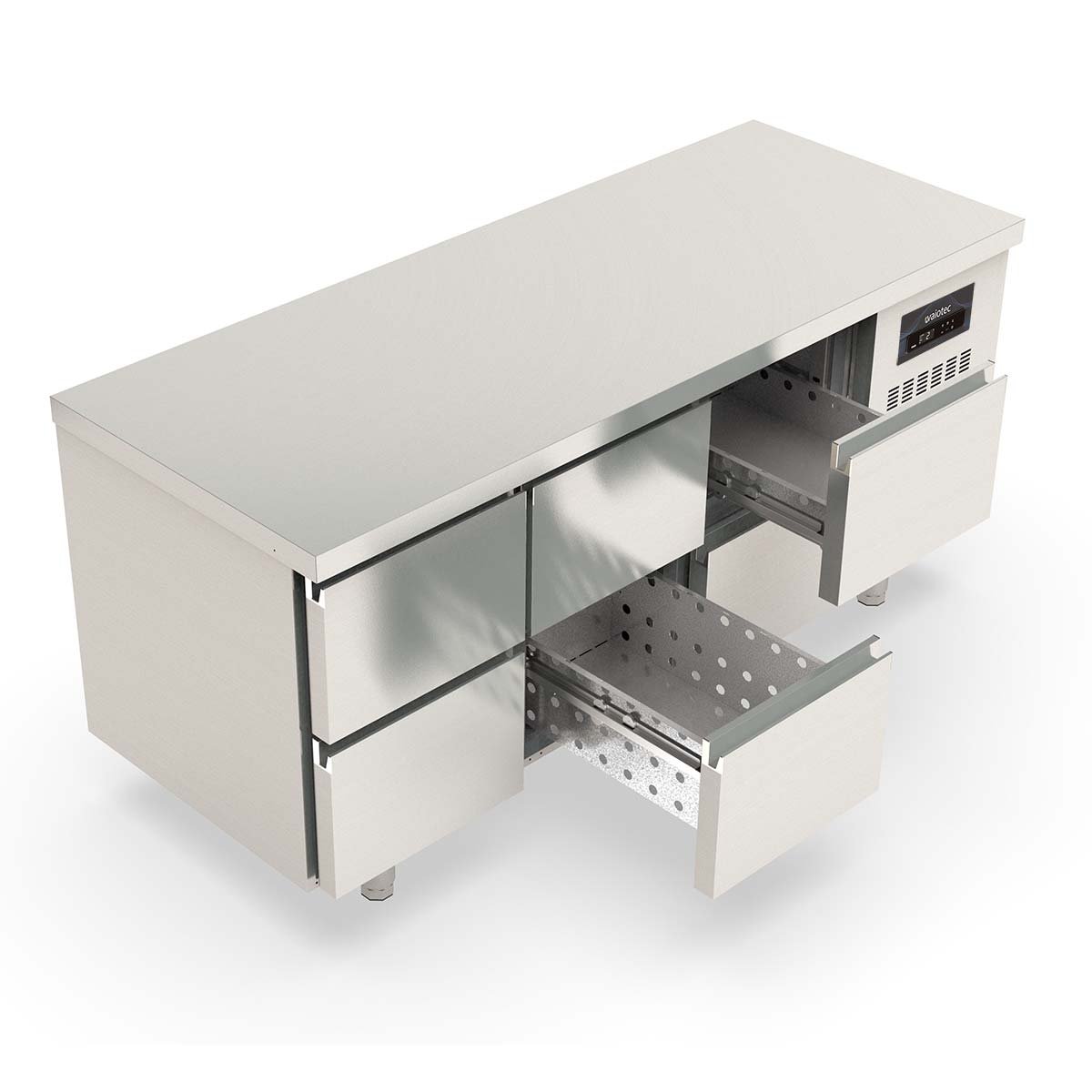 TOPLINE Kühltisch 700 / 3-fach GN1/1 mit 6 Schubladen – Bild 3