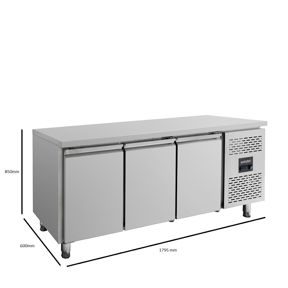 Kühltisch 600 / 4-türig Premium