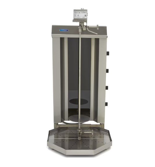 Gastro Dönergrill - 4 Brenner - 50 kg Fleisch - Elektrisch – Bild 3