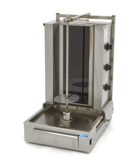 Gastro Dönergrill - 3 Brenner - 40 kg Fleisch - Elektrisch