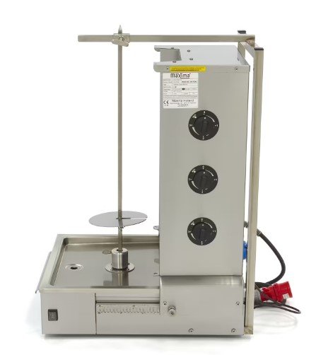 Gastro Dönergrill - 3 Brenner - 40 kg Fleisch - Elektrisch – Bild 5