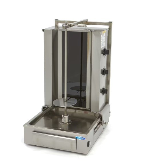 Gastro Dönergrill - 3 Brenner - 40 kg Fleisch - Elektrisch – Bild 6