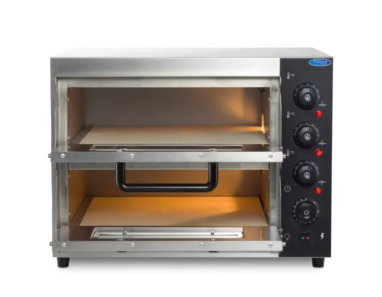 Pizzaofen - Passt 2 x Ø 40 cm Pizzas - Doppeldeck – Bild 5