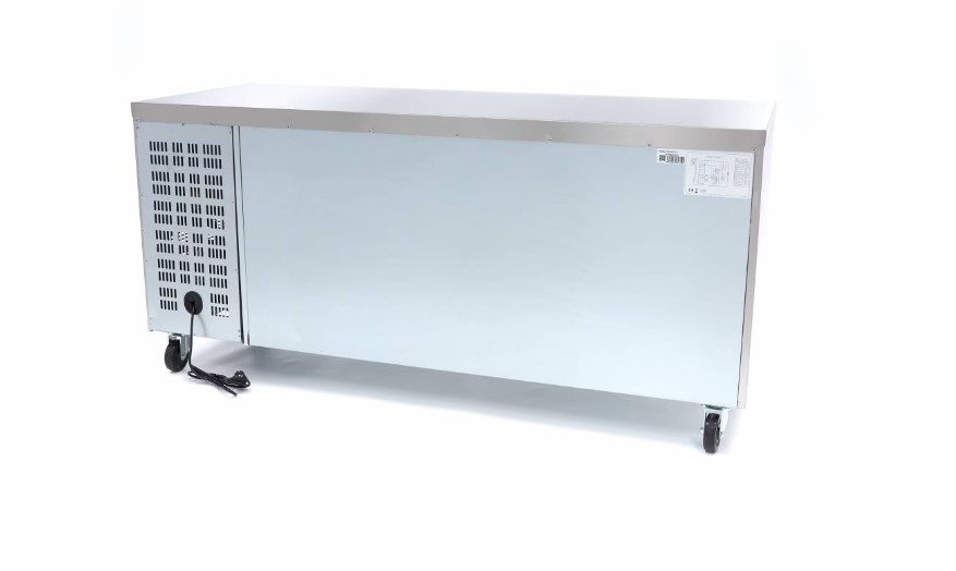 Gastro Kühltisch - 465 l - 180 cm - 3 Türen – Bild 5