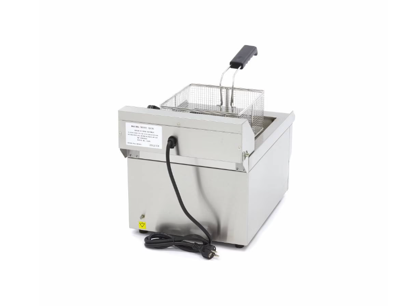 Elektro Fritteuse 16 Liter 1 Korb 230 V- 3 kW – Bild 5