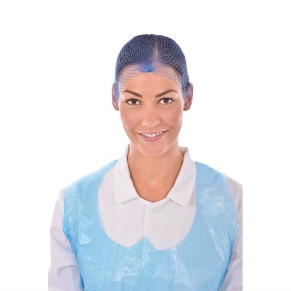 Lion Haircare Haarnetz hellblau ( Pack mit 50 Stück)
