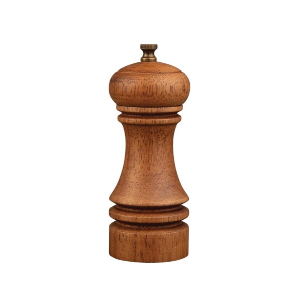 Salz- und Pfeffermühle Holz 15cm Retro-Stil