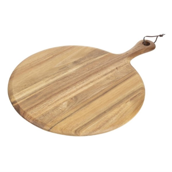 Akazienholz Runde Pizzaschaufel 330mm – Bild 2