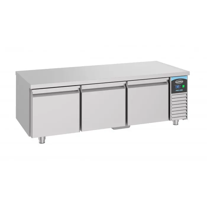 Unterbau Kühltisch –160 x 70cm 3 Schubladen– 280 Liter – Bild 2