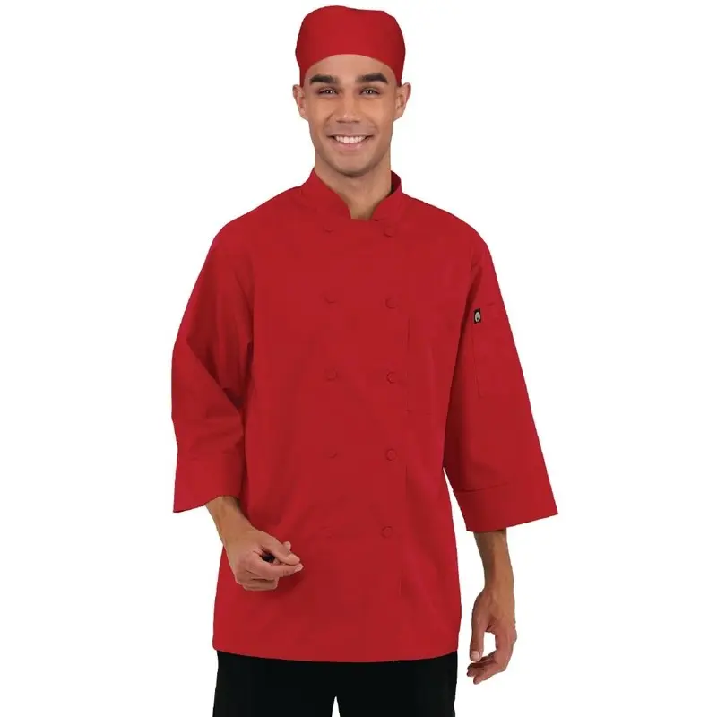 Chef Works Unisex Kochjacke Rot