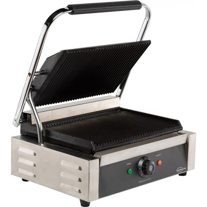 Kontaktgrill 440 x 410 mm - 230volt - 2,2 kW (Gerillt) – Bild 4