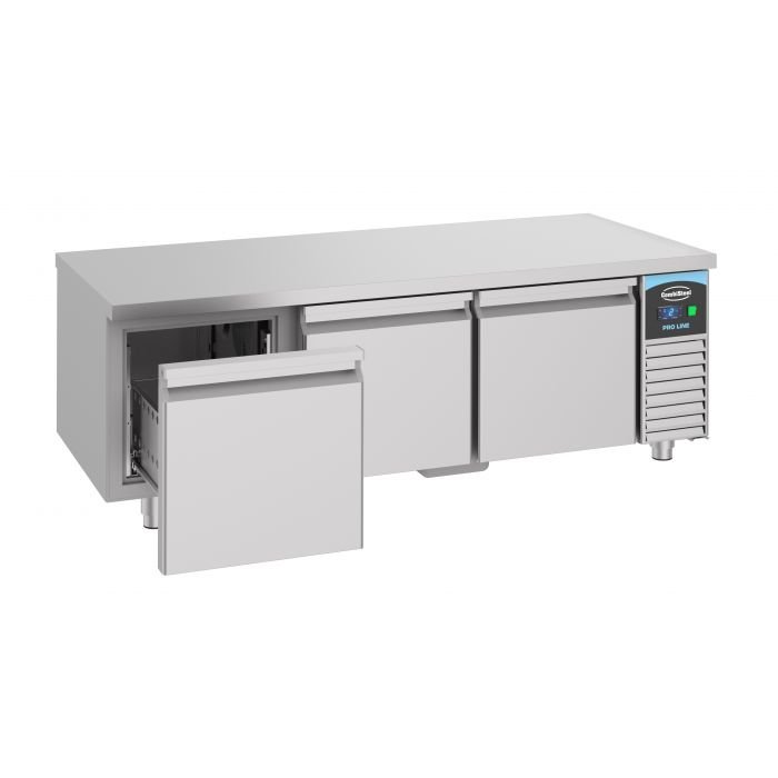 Unterbau Kühltisch –160 x 70cm 3 Schubladen– 280 Liter – Bild 3