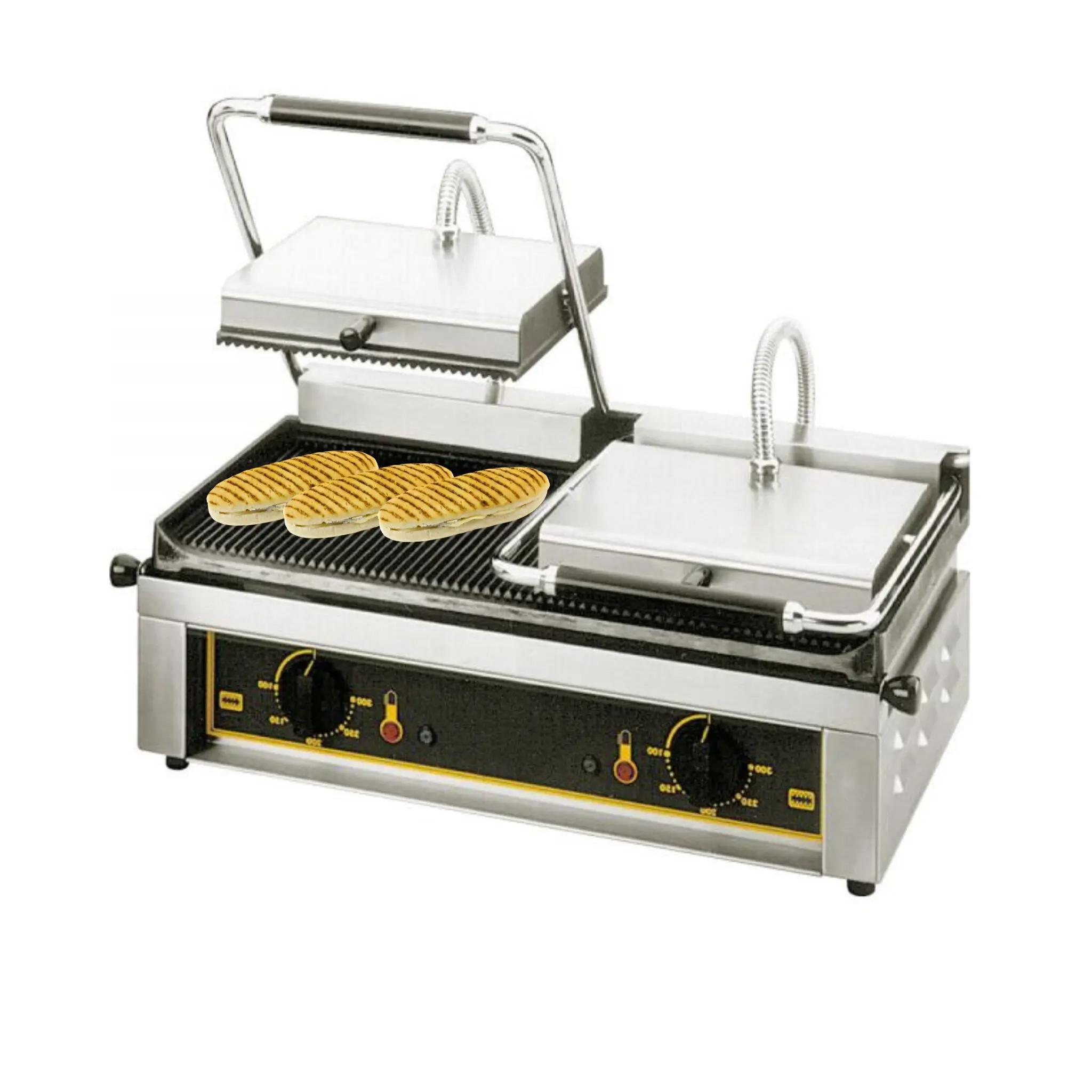 Premium-ROLLER GRILL  doppelt,  600 x 385mm 400volt- 4 kW – Bild 5