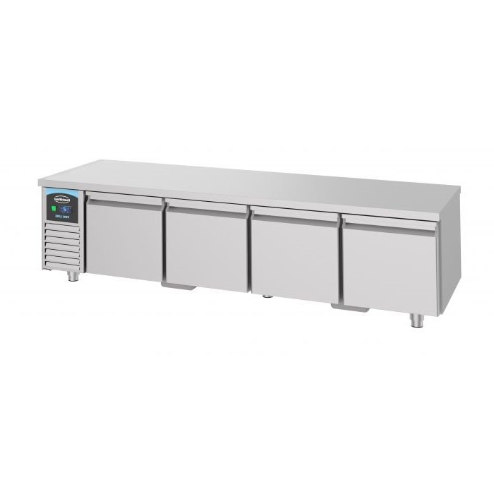 Unterbau Kühltisch – 213 x 70cm 4 Schubladen– 360 Liter – Bild 4