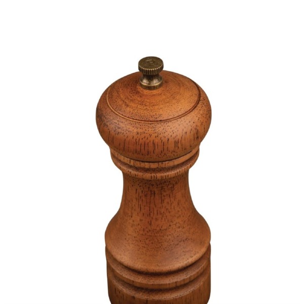 Salz- und Pfeffermühle Holz 15cm Retro-Stil – Bild 4