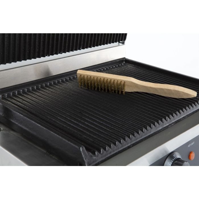 Kontaktgrill 440 x 410 mm - 230volt - 2,2 kW (Gerillt) – Bild 5