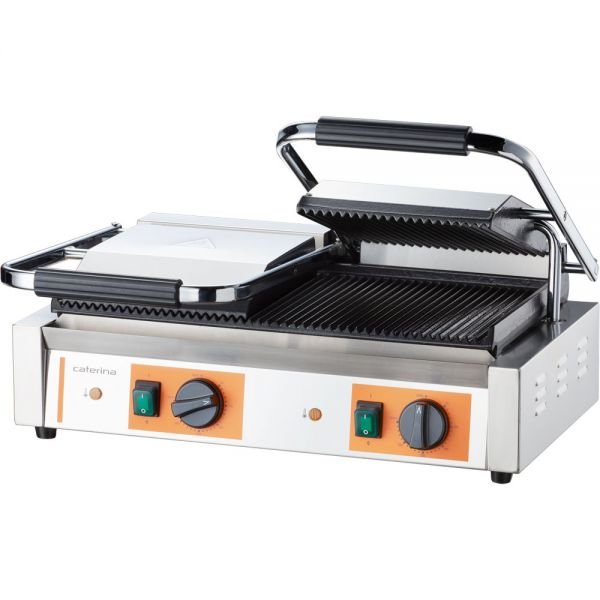Doppel-Kontaktgrill CATERINA, 570x360mm - 230volt - 3,6 kW – Bild 5