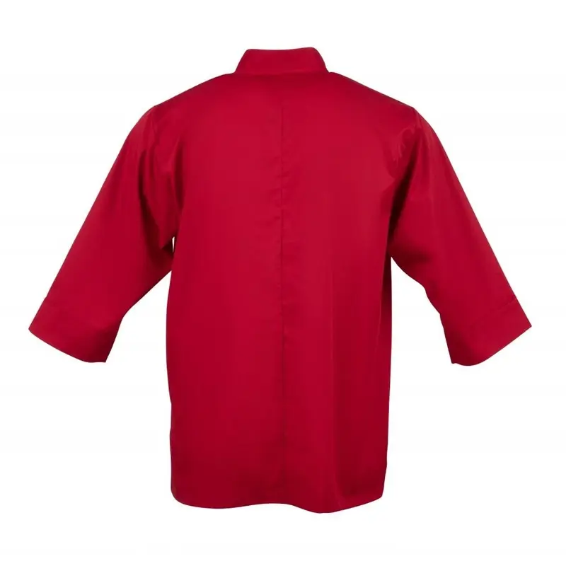 Chef Works Unisex Kochjacke Rot – Bild 6