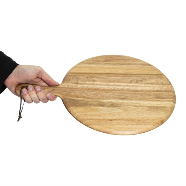Akazienholz Runde Pizzaschaufel 330mm – Bild 7