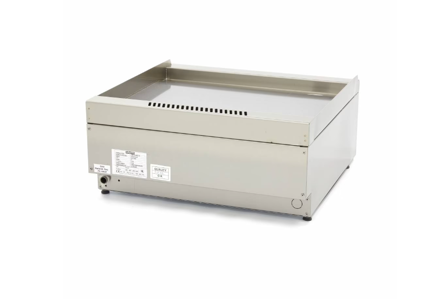 Gas Grillplatte – 60 x 60 cm- 5 kW – Doppeleinheit – Glatt – Bild 5