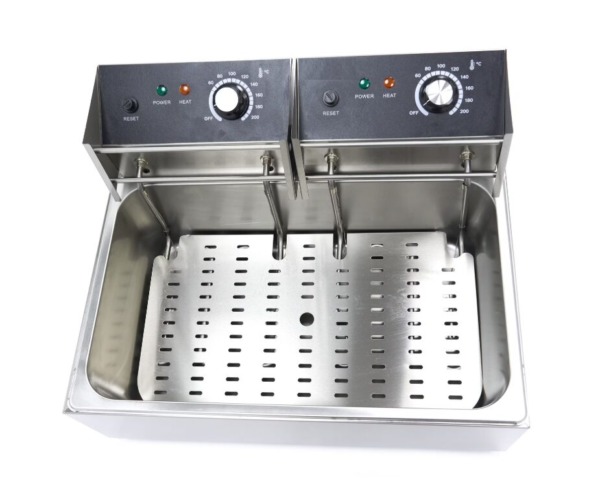 Elektro-Fritteuse 15 Liter – 230 V, 5 kW mit Kaltzone – Bild 4