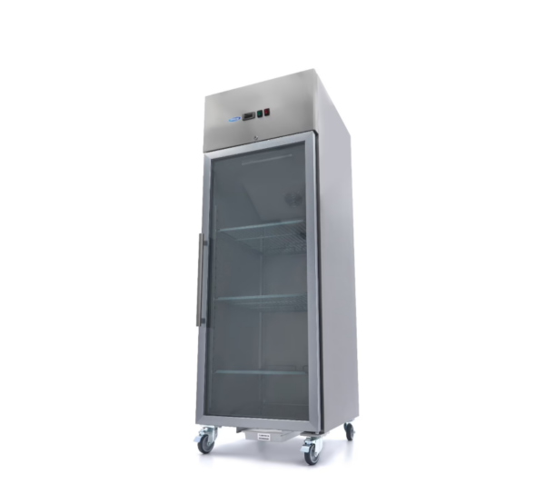 Kühlschrank 600 Liter - 1 türige Glastür - Einstellbare Regale – Bild 2