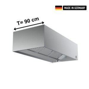 Kastenhaube 90 cm tief (ohne Motor)